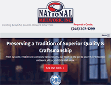 Tablet Screenshot of nationalmill.com
